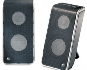V20 Notebook Speakers, Black/Silver