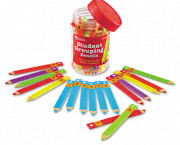 Student Grouping Pencils, 4-1/2 x 1/2, Assorted Colors