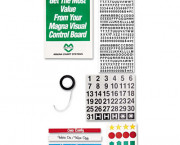 Accessory Kit for Magnetic Boards, Assorted