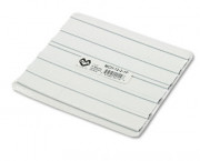 Magnetic Card Holders, 2 x 1, White, 25/Pack