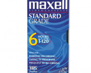 All-Purpose Standard Grade 6 Hour VHS Videotape Cassette