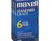 GX-Silver VHS Videotape Cassette, 6 Hours, 3/Pack