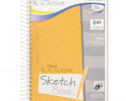 Academie Wirebound Sketch Diary, 9 x 6, White, 70 Pages