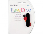 CL TravelDrive USB Flash Drive, 4GB, Orange