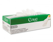3G Synthetic Vinyl Powder-Free Exam Gloves, Large, 100/Box