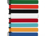 Room ID Flag System, 8 Flags, Pastel Colors