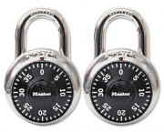 Combination Lock, Stainless Steel, 1-7/8