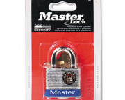 Four-Pin Tumbler Lock, Laminated Steel Body, 1-1/2