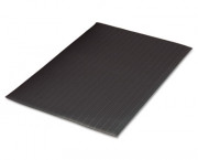 Air Step Antifatigue Mat, Polypropylene, 24 x 36, Black