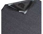Platinum Series Indoor Wiper Mat, Nylon/Polypropylene, 36 x 60, Gray
