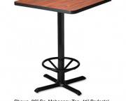 Bistro Series 41h Table Base, Black