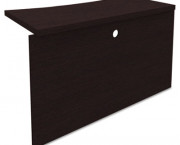 Mira Series Wood Veneer Bridge, 48w x 24d x 29