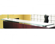 Napoli Series Glass Reception Counter, 87
