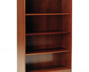 Stella Series Veneer 4-Shelf Bookcase, 36w x 12d x 52