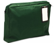 Expandable Dark Green Transit Sack, 18w x 14h x 4d