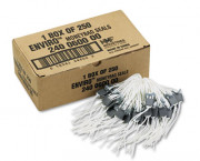 Enviro Cash Bag Seals, Serrated, 250/Box
