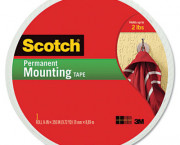 Foam Mounting Double-Sided Tape, 3/4 Wide x 350 Long