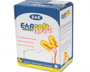 E-A-Rsoft Blasts Ear Plugs, Corded, Foam, Yellow Neon, 200 Pairs/Box