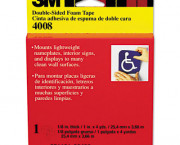 Foam Mounting Double-Sided Tape, 1 Wide x 144 Long