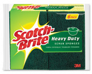 Heavy-Duty Scrub Sponge, 4 1/2