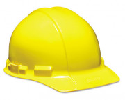 XLR8 Dielectric Hardhat w/Sliding Pin-Lock Sizing, Size 6-Pt.,Yellow