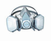 Dual Cartridge Respirator Assembly 52P71, Organic Vapor/P95, Medium