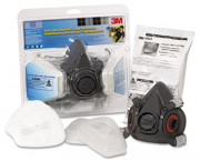 Half Facepiece Paint Spray/Pesticide Respirator, Large