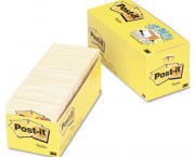 Cabinet Pack, 3 x 3, Canary Yellow, 18 90-Sheet Pads/Pack