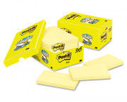 Cabinet Pack, 3 x 5, Canary Yellow, 18 90-Sheet Pads/Pack
