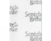 Light Duty Cleansing Pad, 6 x 9, White, 20/Pack, 3 Packs/Carton