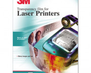 Black & White Laser Printer Transparency Film, Clear, Letter, 50/Box