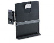 Adjustable Monitor Mount Clip Copyholder, Plastic, 35 Sheet Capacity, Black