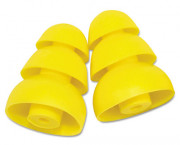 Earbuds 2600 Replacement Earplug Tips, Yellow, 3 Pair/Pack