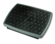 Adjustable Height/Tilt Footrest, Nonskid Platform, Charcoal Gray