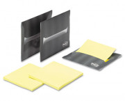 Laptop Note Dispenser, 3 x 3, Gray, 3 per Pack