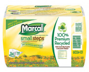 100% Recycled Convenience Bundle Bathroom Tissue, 168 Sheets, 24 Rolls/Carton
