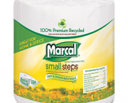 100% Premium Recycled 2-Ply Embossed Toilet Tissue, 48 Rolls/Carton