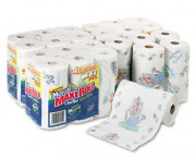 100% Premium Recycled Giant Roll Towels, 5-3/4 x 11, 140/Roll, 24/Carton