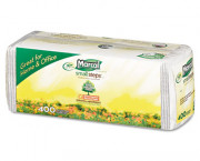 Lunch Napkins, One-Ply, 12-1/2 x 11-2/5, White, 400/Pack