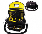 1200 Digital/SLR Camera Case, 600 Denier Nylon, 14-13/100 x 7 x 6 2/5, Black