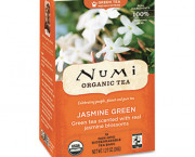 Organic Teas and Teasans, 1.27 oz, Jasmine Green, 18/Box
