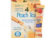 Flavor Stix for Bottled Water, Sugar-Free, Peach Tea, .07 oz, 10 Stix/Box