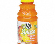 V-8 Splash, Tropical Blend, 16 oz. Bottle, 12/Box