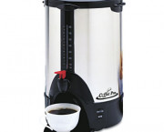 50-Cup Percolating Urn, Stainless Steel