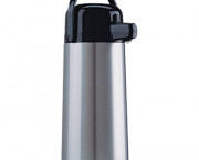 Direct Brew/Serve Insulated Airpot with Carry Handle, 2.2 L, Stainless Steel