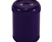 Barrel Pencil Sharpener, Navy Blue