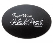 Black Pearl Eraser, 2/Pack