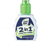 2-In-1 Correction Combo, 22 ml Bottle, White