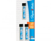 Lead Refills, 0.5mm, HB, Black, 3 Tubes of 35, 105/Pack