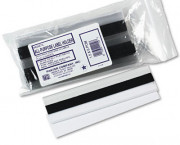 Clear Magnetic Label Holders, Side Load, 6 x 1-1/2, Clear, 10/Pack